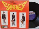 “Meet The Supremes” LP   Motown 606   Rare Stool Cover    VG++ Soul