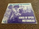 HAWKWIND : KINGS OF SPEED / MOTÖRHEAD 1975 RARE FRENCH UNITED ARTISTS 45 VG+