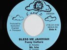 Roots Reggae 45 - Fuzzy Culture & Mr. Irie - Bless Me Jahovah - E&D VG+ obscure