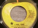 The BEATLES - I Feel Fine #5327 Apple Records *45 RPM* 7