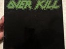 OVERKILL Self Titled METAL STORM MS-2851 EP Vinyl Record Silver Label Thrash OG