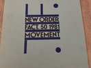 New Order – Movement Vinyl LP UK 1981 Factory FACT 50