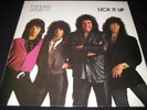KISS LICK IT UP ORIGINAL VINYL+INNER PAGE N/MINT DISC gene simmons-paul stanley