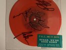 Fall Out Boy - Sugar We’re Going Down    7”  Red Vinyl Signed Autographed