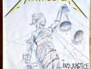 METALLICA - AND JUSTICE FOR ALL - DOUBLE VINYL  EUROPE 1ST PRESS VERTIGO