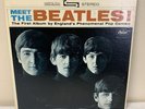 Meet The Beatles Stereo No Producer RIAA #3 EX Vinyl And Cover