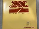 American Country Countdown Bob Kingsley - 2/02/1985 - 3 Vinyl LP Set Program +