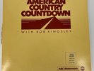 American Country Countdown Bob Kingsley - 12/21/1985 - 3 Vinyl LP Set Program +