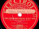 Fischer. Bach (Wohltemp. Klavier - Prelude and fugue 35-43). Elec DB 2944-50 (7)