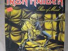 IRON MAIDEN - PIECE OF MIND LP 1983 Orig 1st Press SHRINK Orig Inner EXCELLENT