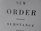 NEW ORDER Substance 1987 Orig. DOUBLE Vinyl LP Album 1980’s