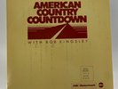 American Country Countdown Bob Kingsley - 5/25/1985 - 3 Vinyl LP Set Program +