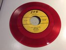 EDDIE BOYD-J.O.B. 1007-FIVE LONG TEARS/BLUE COAT MAN-RARE RED VINYL BLUES 45 EXC
