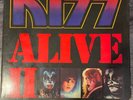 KISS ALIVE II 1977 CASABLANCA NBLP 7076-2 LP VINYL RECORD CORNER CUT