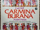 ASD 3117 (1st Ed. – TAS List) *CARL ORFF: CARMINA BURANA* ANDRE PREVIN