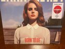 Born To Die-Lana Del Rey, Limited Edition Red Opaque Vinyl Target Hype Sticker