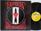 LOVE AND ROCKETS Express 1986 First Press LP Big Time  - Play Tested VG+  *R7