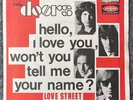 The Doors   Hello I Love You/Love Street   France Picture Sleeve 45   RARE