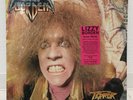 LIZZY BORDEN/TERROR RISING US PRESSING LP W/ PLASTIC INNER, SHRINK, HYPE STICKER