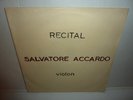 SALVATORE ACCARDO ANDRE COLLARD - Violin Recital . LP . Vega C 30 S 330 Ed. 1 NM