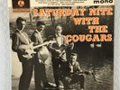 THE COUGARS - SATURDAY NITE WITH THE COUGARS - UK EP - VG++ / VG (STICKERS )