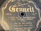 Electric Gennett 78 RPM Tin Pan Paraders w/ Arthur Fields 6965 V++/V+ HOT JAZZ