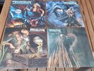 4 X Warlock - True As Steel +Burning the Witches+Triuph And Agony+ Force Majeure