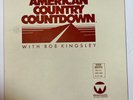 American Country Countdown Bob Kingsley - Date 8/21/1982 - 3 Vinyl LP Set + Cues