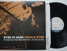 DONALD BYRD Byrd In Hand BLUE NOTE BST 84019 '85 RE DMM LP
