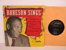 Paul Robeson Robeson Sings Signed Cover #5341 Pop 10