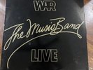 WAR - The Music Band Live -  LP  Vinyl Record Album Very Good 1980
