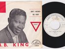 B.B. KING * Don't Answer The Door * BLUES * 1966 BELGIUM PROMO 45 * Listen