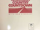 American Country Countdown With Bob Kingsley 4 Vinyl, LP Set 2-17-1989