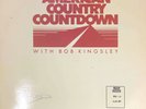 American Country Countdown With Bob Kingsley 4 Vinyl, LP Set 3-25-1989