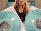 Shakira She Wolf Vinyl LP Limited Edition Light Mint-Green
