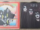 2- KISS The Originals LPs Debut + Hotter Than Hell Side 3 Mistake No Cover Vinyl