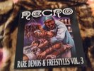 Necro Rare Demos Vol 3 Vinyl VG+ Seam Split