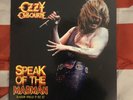 Ozzy Osbourne “Speak Of The Madman” Vinyl Coloured Album RARE    Blue