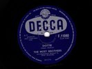 VERY RARE 1958 (MICKIE) MOST BROTHERS 78 DOTTIE / DON'T GO HOME DECCA F 11040 E+