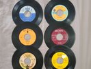 45 rpm Records, 6 that are HARD TO FIND  Chuck Berry, The Rays, The Spades, more