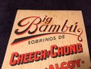 Cheech and Chong Big Bambu 1972 LP w/ ROLLING PAPER 1st pressing