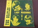 THE BEATLES VERY RARE BELGIUM SP LADY MADONNA R 5675 ORIGINAL 1968