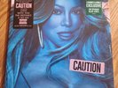 MARIAH CAREY CAUTION OPAQUE BLUE VINYL BARNES & NOBLE LP NEW STILL SEALED B&N