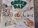 GREEN DAY BASKET CASE / 2000 LIGHT YEARS GREEN VINYL 45 W/POSTER SLEEVE - RARE