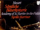 PHILIPS STEREO - MARRINIER ASMF - COMPLETE WIND CONCERTOS - 4LP - SEALED