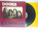 THE DOORS L.A. Woman LP Window & Embossed Cover 1971 1st Pressing EKS75011 G/G+