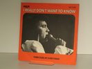 Vinyl  Elvis Presley:  I Really Don't Want To Know / There Goes My Everything