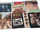 8 The Beatles Records LP Abbey Road, 2nd Album, All Our Best, Something New