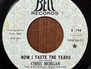 CHRIS MORGAN Now I Taste The Tears / Who AM I BELL NORTHERN SOUL PROMO 45 RARE