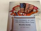 University of IOWA 1976 All State Music Camp Black Band LP EX